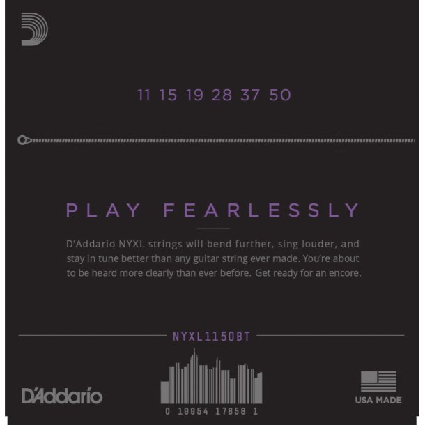 D'Addario NYXL1150BT, 011-050 Balanced Tension